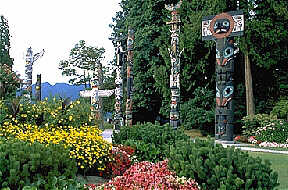 Totems in Stanley Park