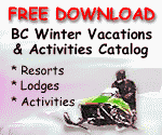 BC Winter Vacation Guide: British Columbia Resorts, BC Ski Hills
